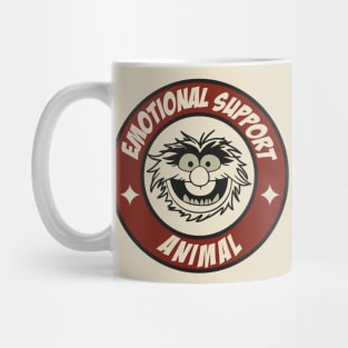 RED  MUPPTETS VINTAGE EMOTIONAL SUPPORT ANIMAL Mug